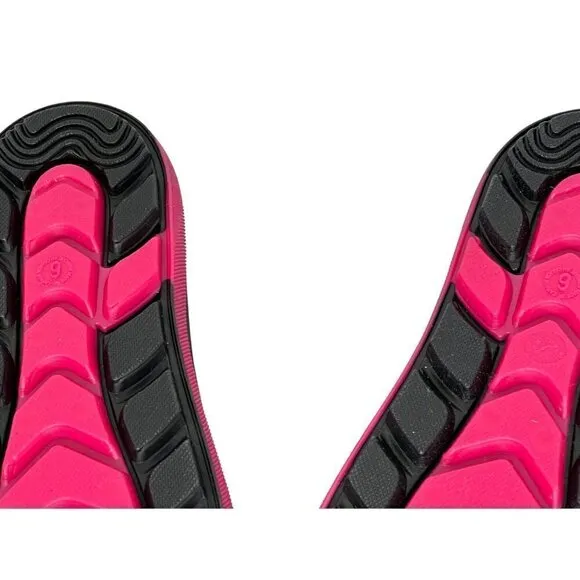 NEW Girl's Kamik Snow Boots, Rose/Black, Girls 9