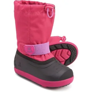 NEW Girl's Kamik Snow Boots, Rose/Black, Girls 9