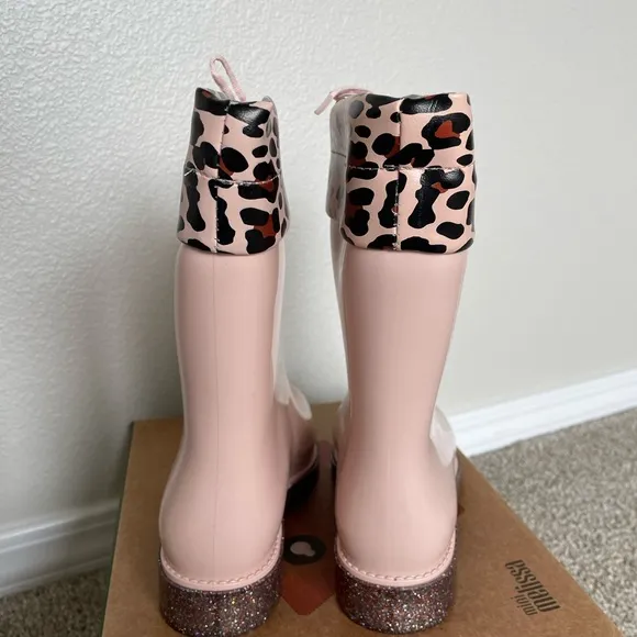 NEW mini Melissa girls rain boots