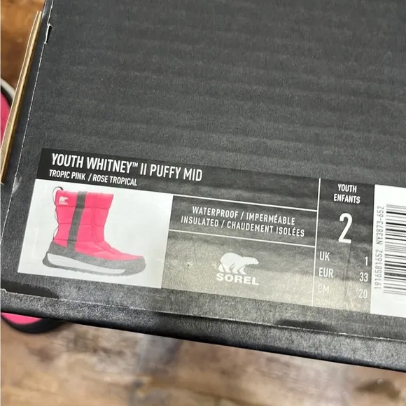 NIB Sorel Whitney II Puffy Waterproof Snow Boots