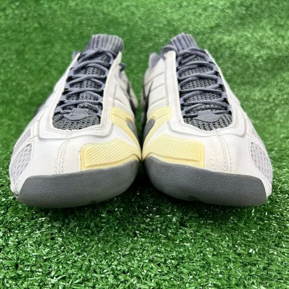 Nike Air Zoom Fencing Shoes Men's 10 White Flint Grey Fencer Sneakers 321088-002