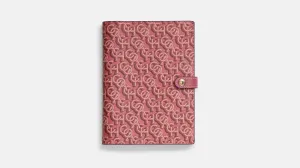 Notebook With Coach Monogram Print