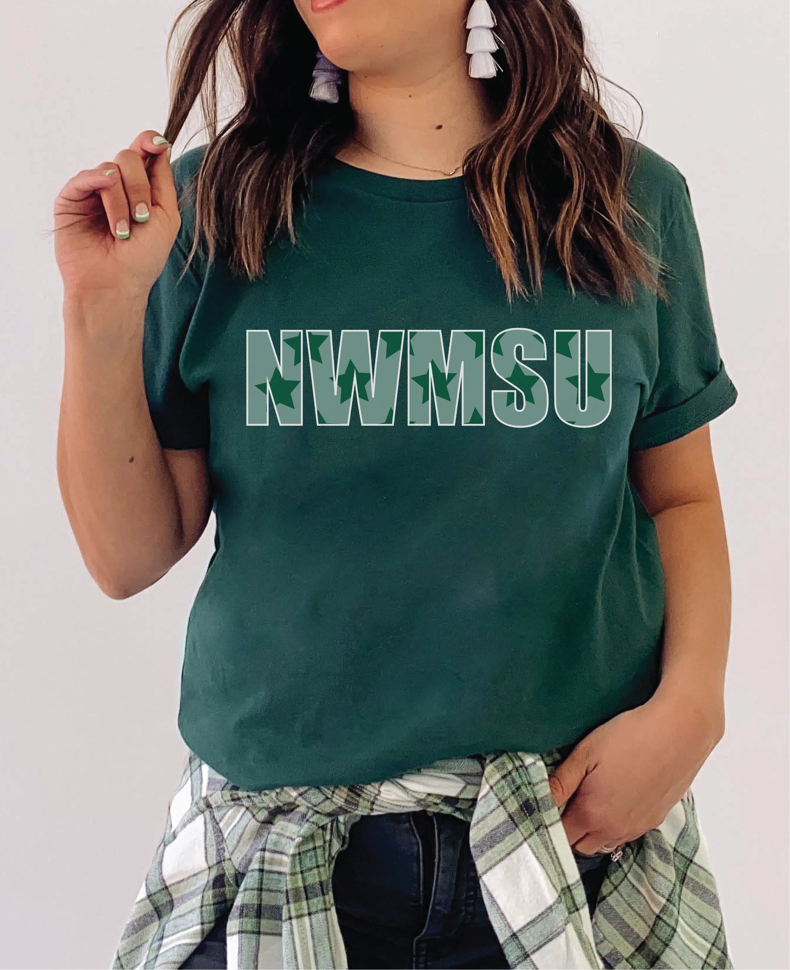 NWMSU Star Letters Tee