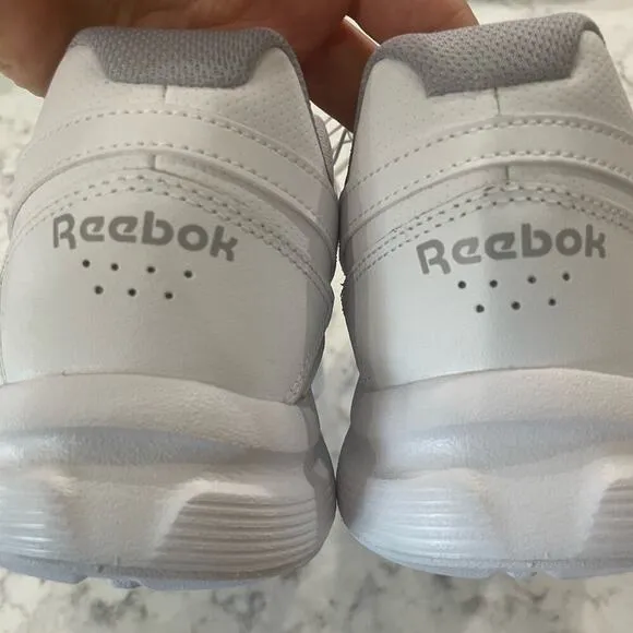 NWOT Reebok Walk Ultra 7 DMX Max Women's White Shoes- 9.5