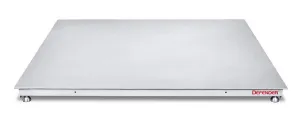 Ohaus i-DF2500C1R Defender 3000 Washdown Floor Scale Platform, 2500 lb, 3' x 3', NTEP