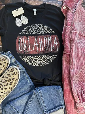 Oklahoma Crimson Tee