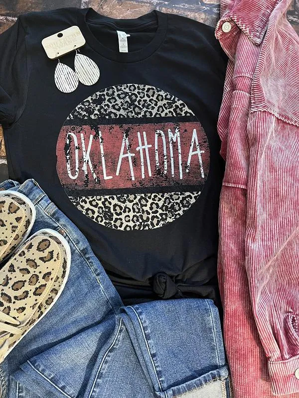Oklahoma Crimson Tee