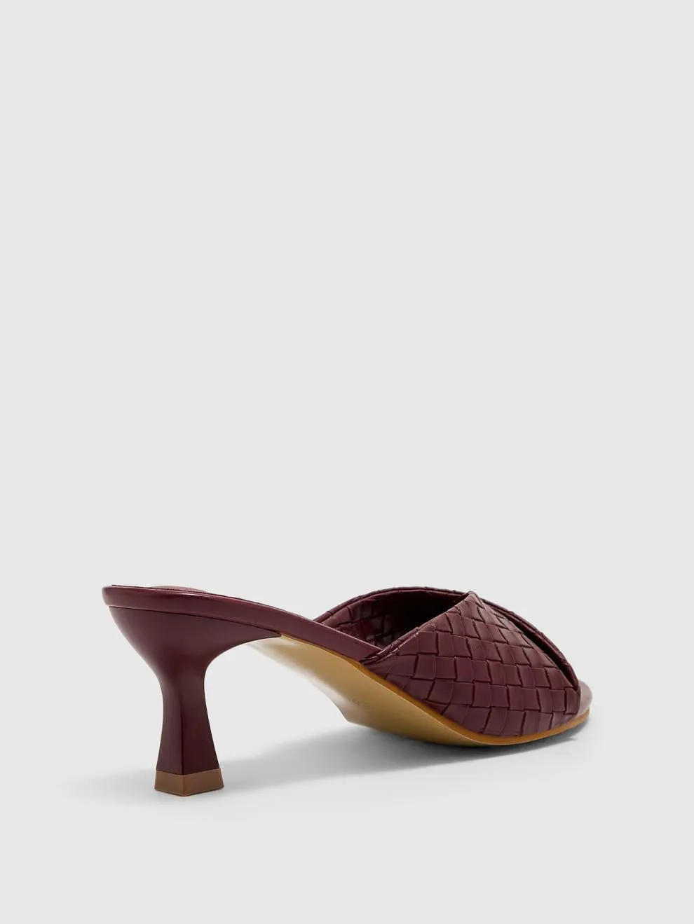 Open-Toe Bow High Heels