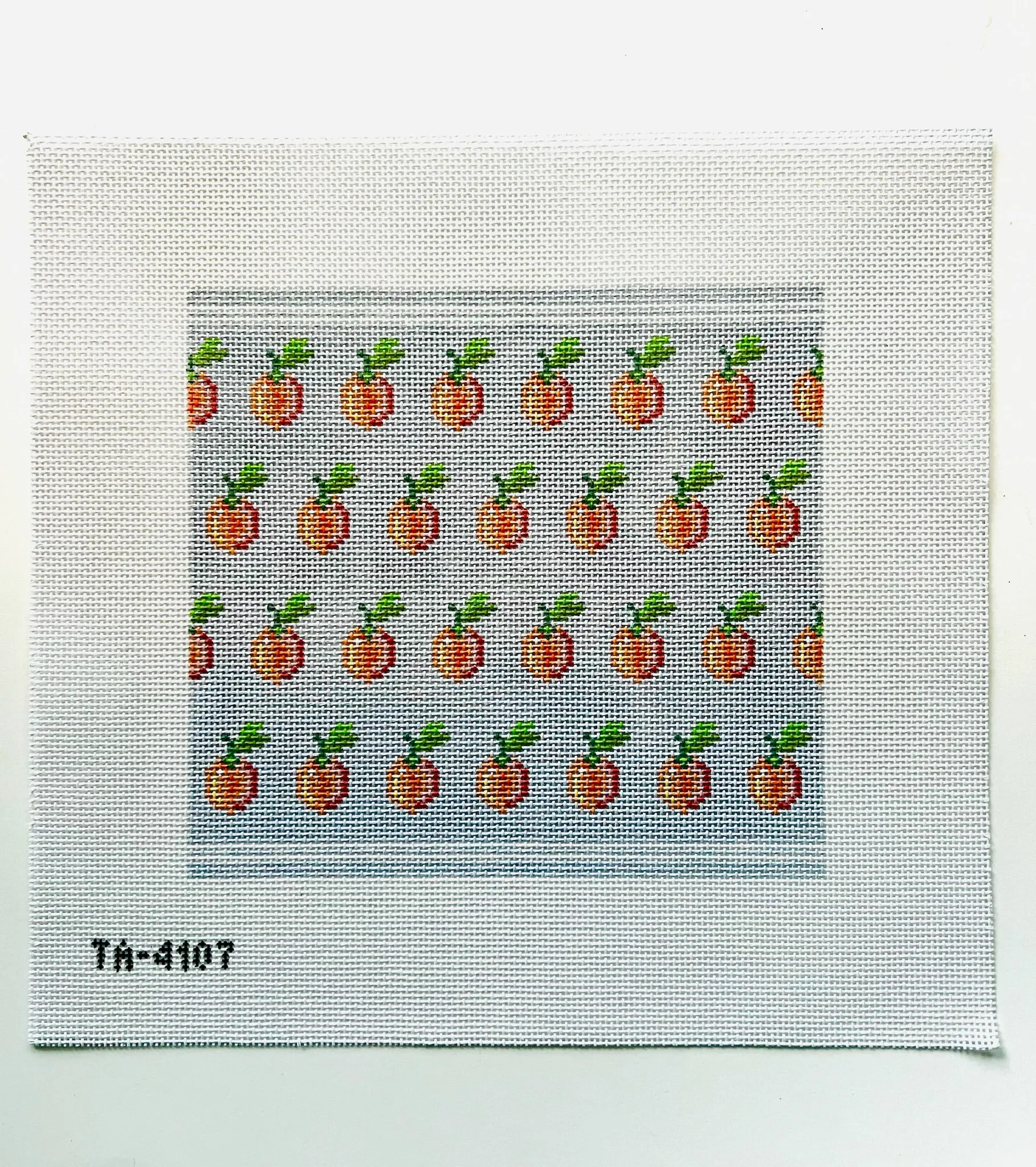 Peach Pattern Canvas
