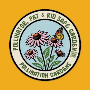 Pollinator, Pet & Kid Safe Garden - Garden Sign