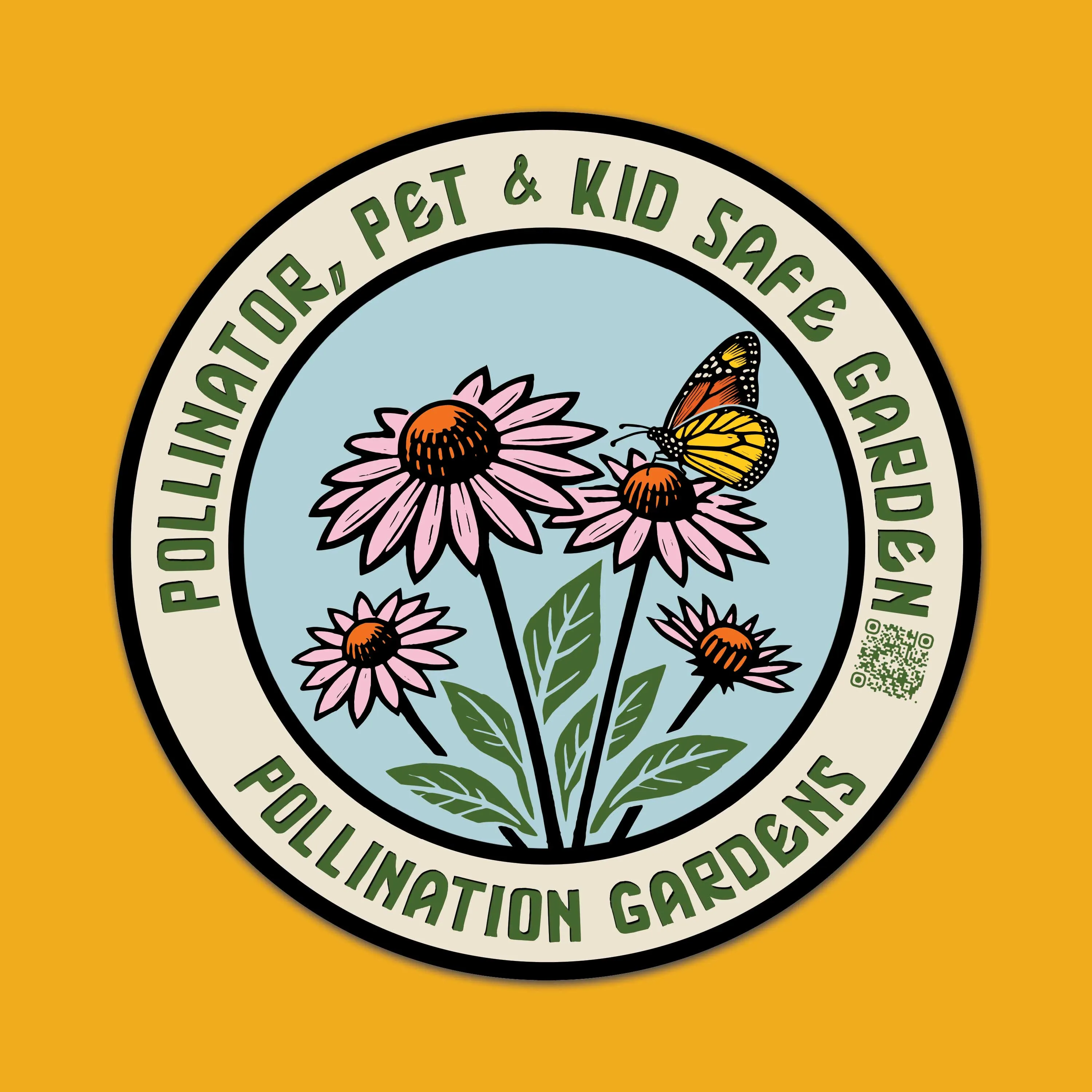 Pollinator, Pet & Kid Safe Garden - Garden Sign