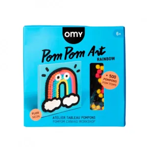 Pom Pom Art - Rainbow