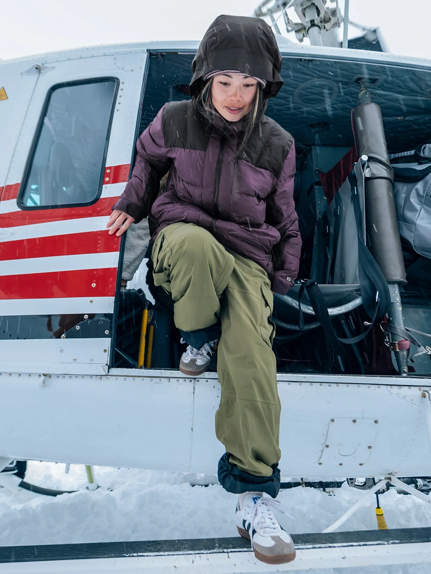 Puffleup Jacket - BLACKBERRY
