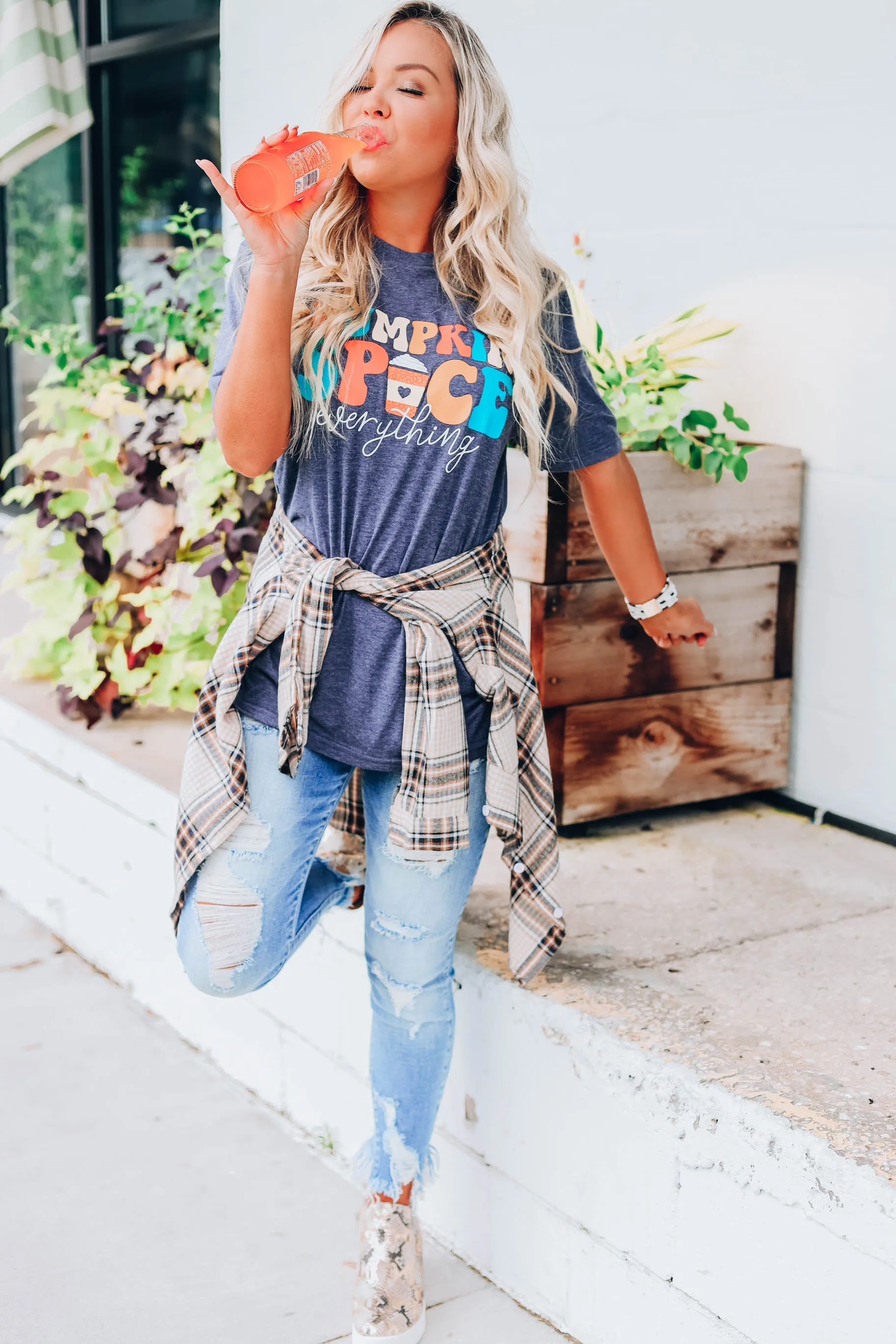 Pumpkin Spice Everything Graphic Tee