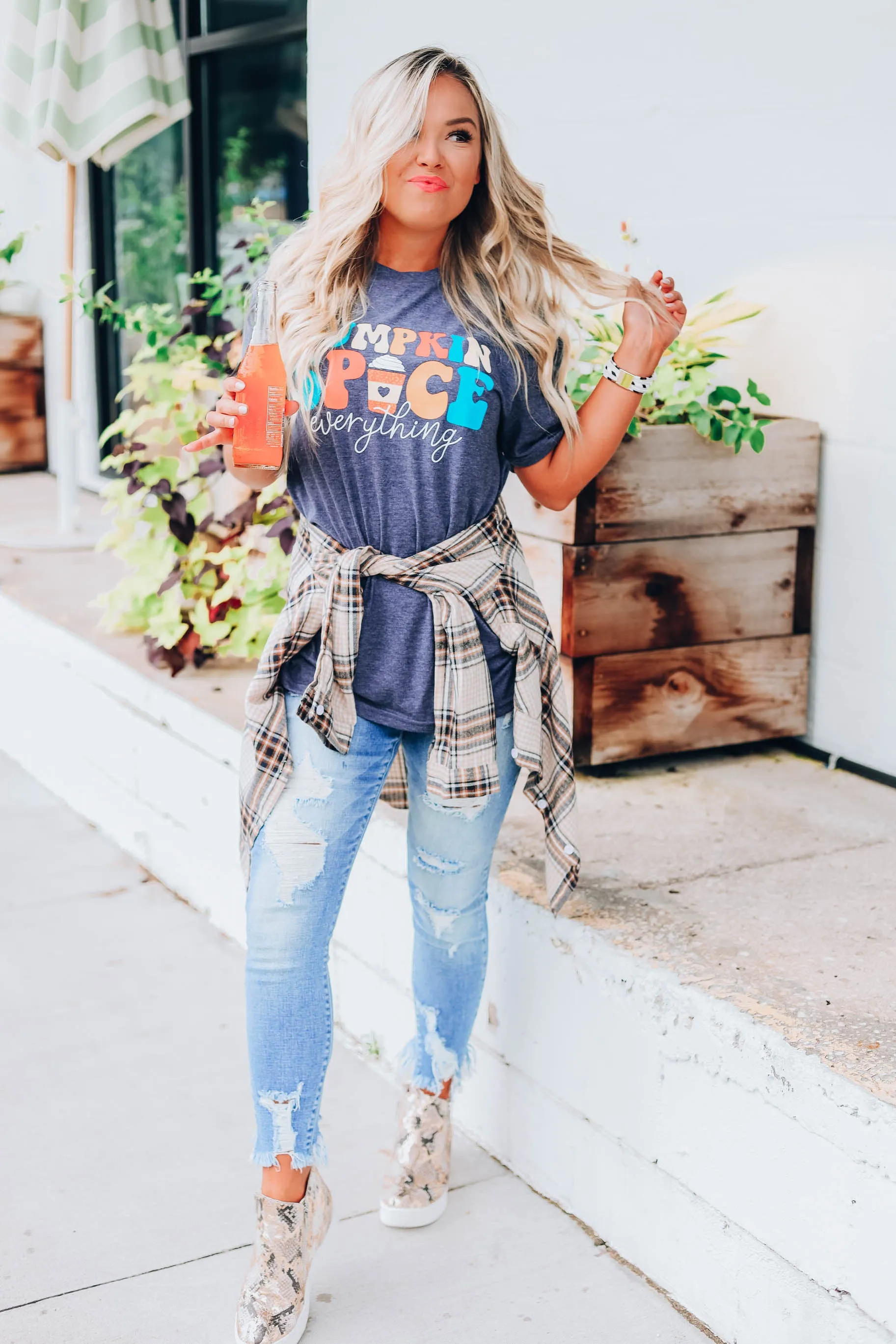 Pumpkin Spice Everything Graphic Tee