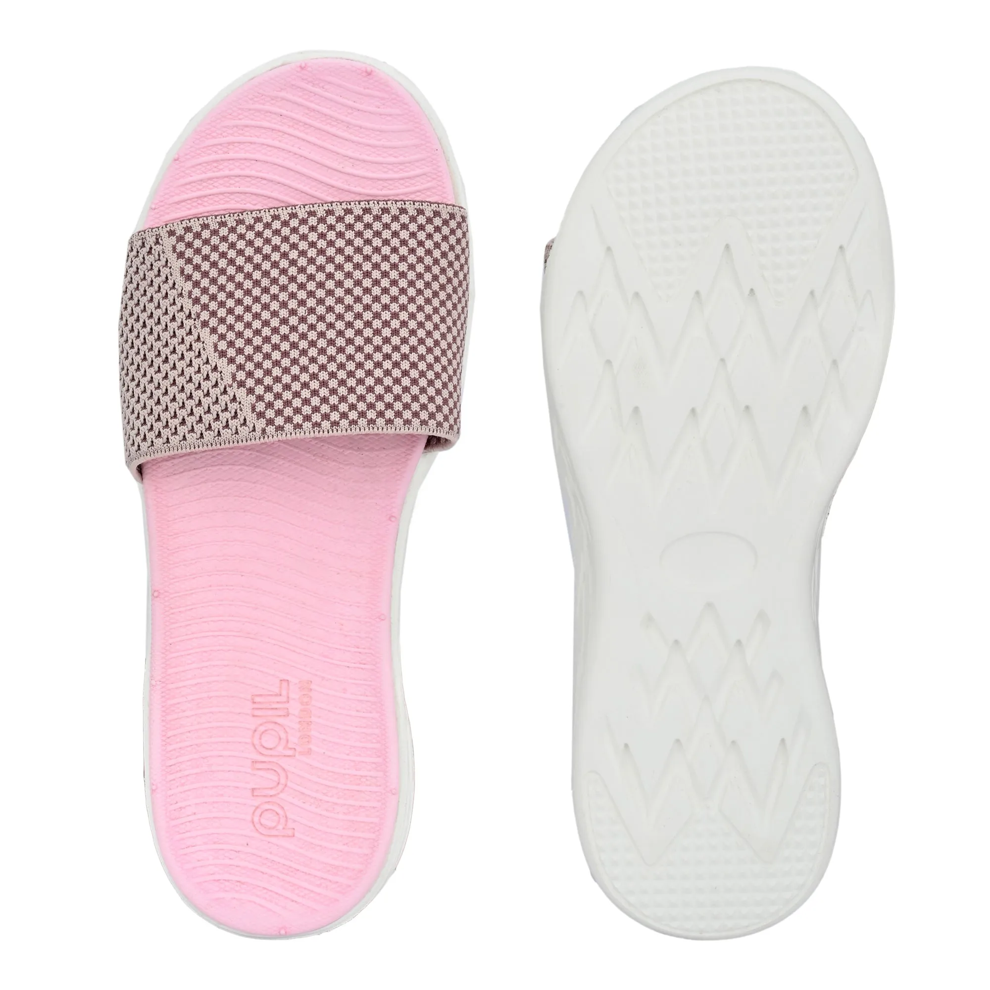 Pupil London Women's KENT-104, Flip-Flop, Pale Pink