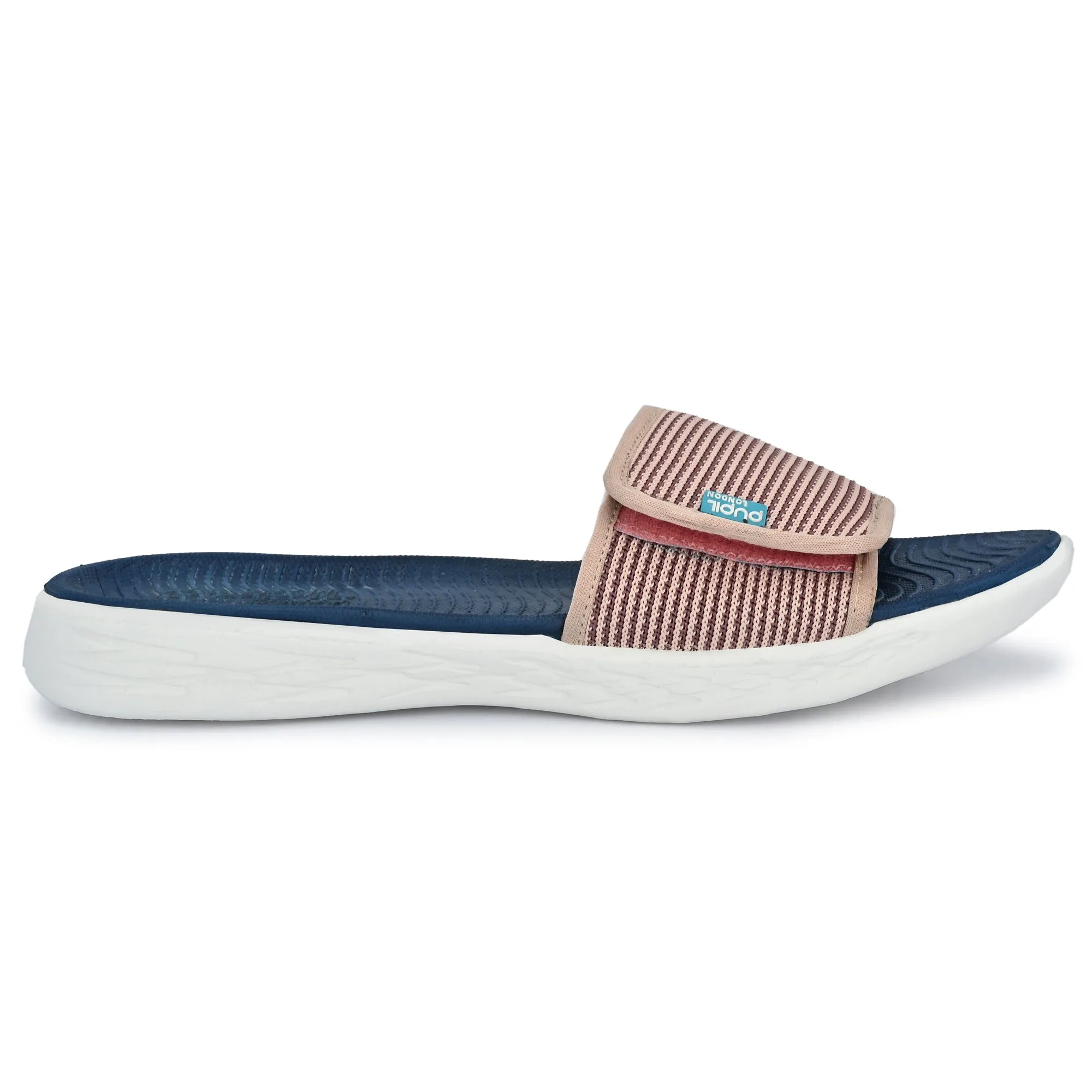 Pupil London Women's KENT-105, Flip-Flop, Pink And Blue