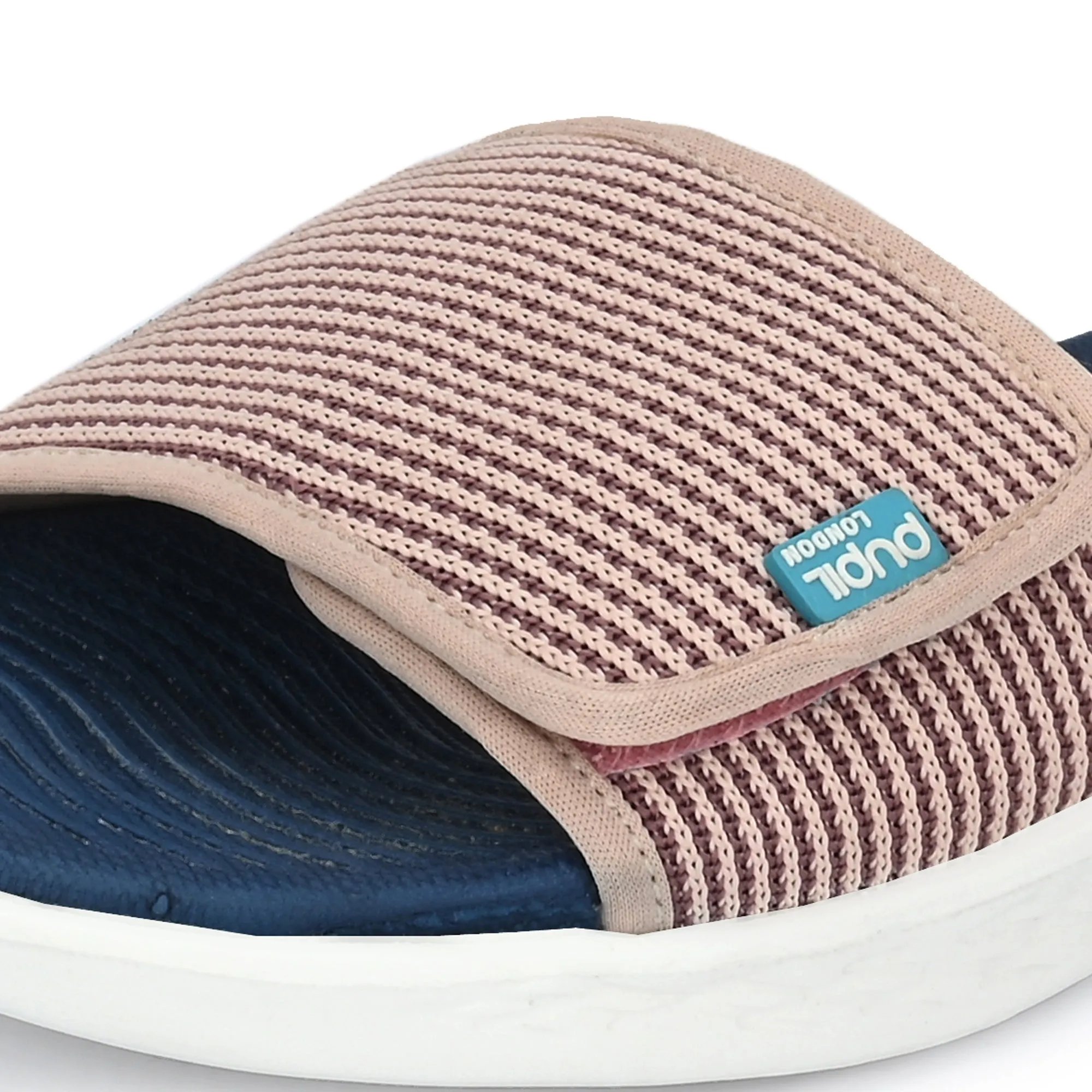 Pupil London Women's KENT-105, Flip-Flop, Pink And Blue