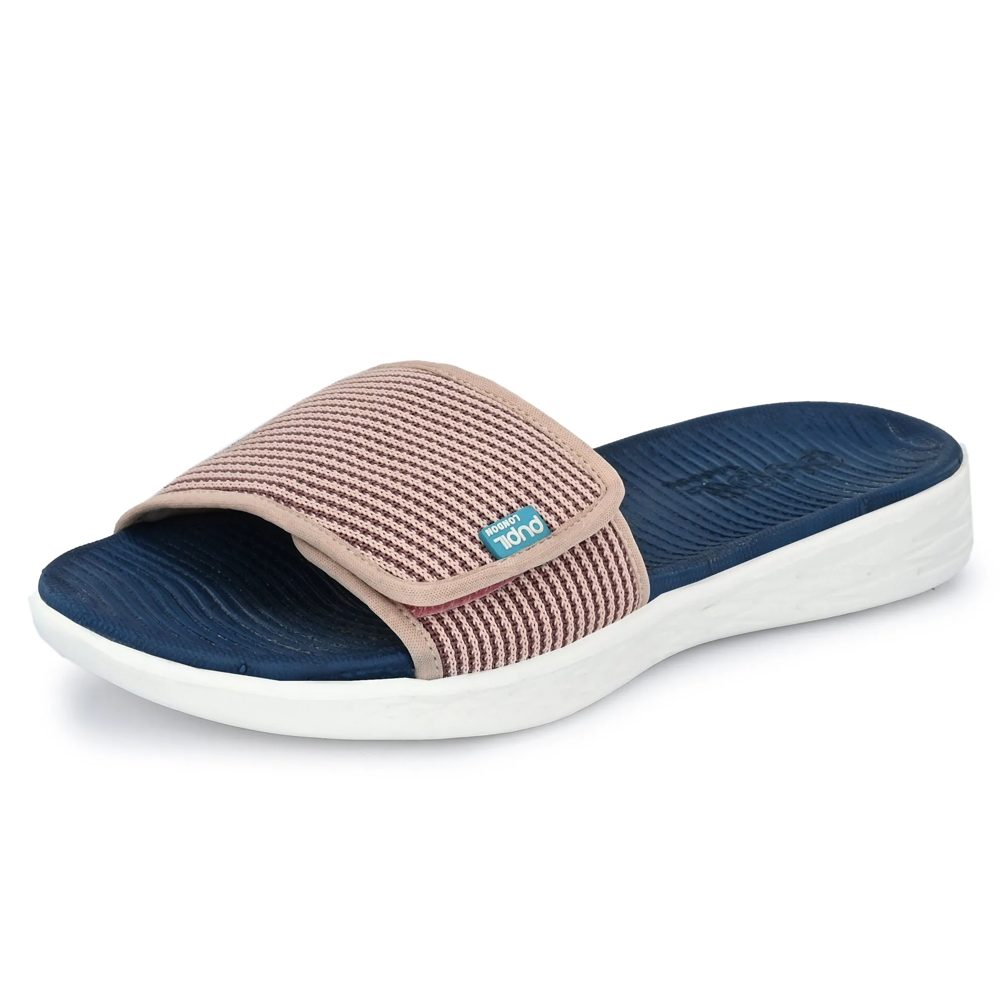 Pupil London Women's KENT-105, Flip-Flop, Pink And Blue
