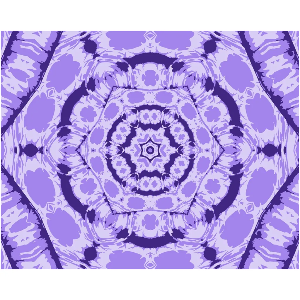 Purple Pattern Canvas Posters