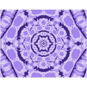 Purple Pattern Canvas Posters