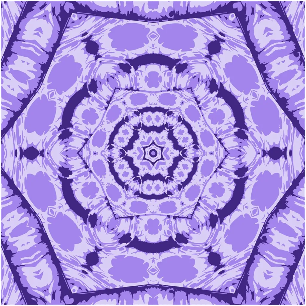 Purple Pattern Canvas Posters