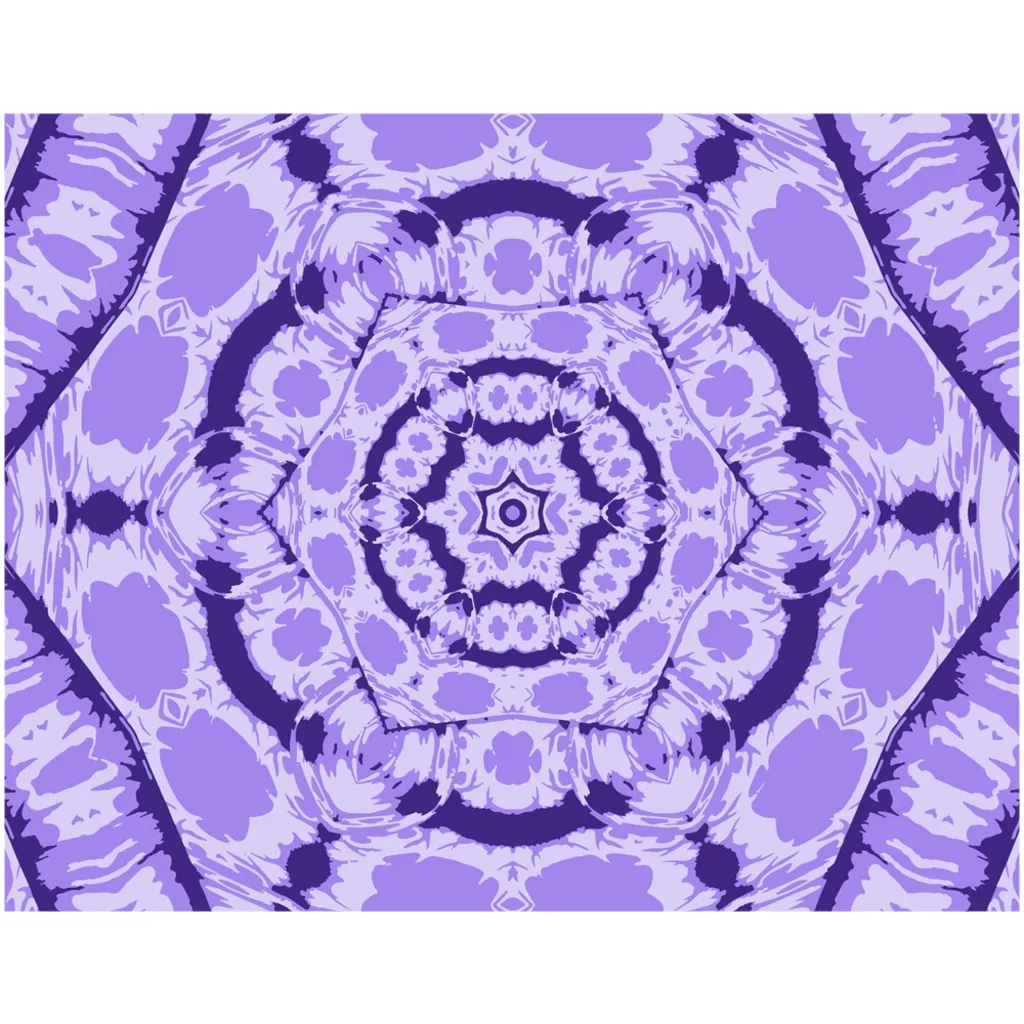Purple Pattern Canvas Posters