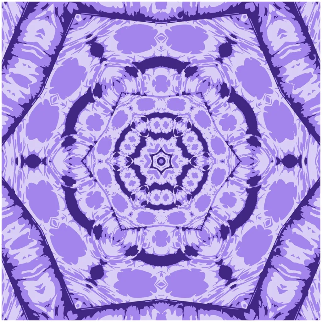 Purple Pattern Canvas Posters