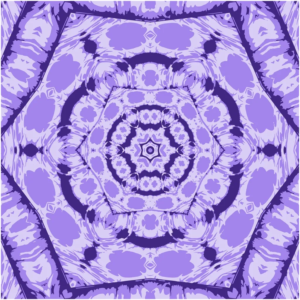 Purple Pattern Canvas Posters