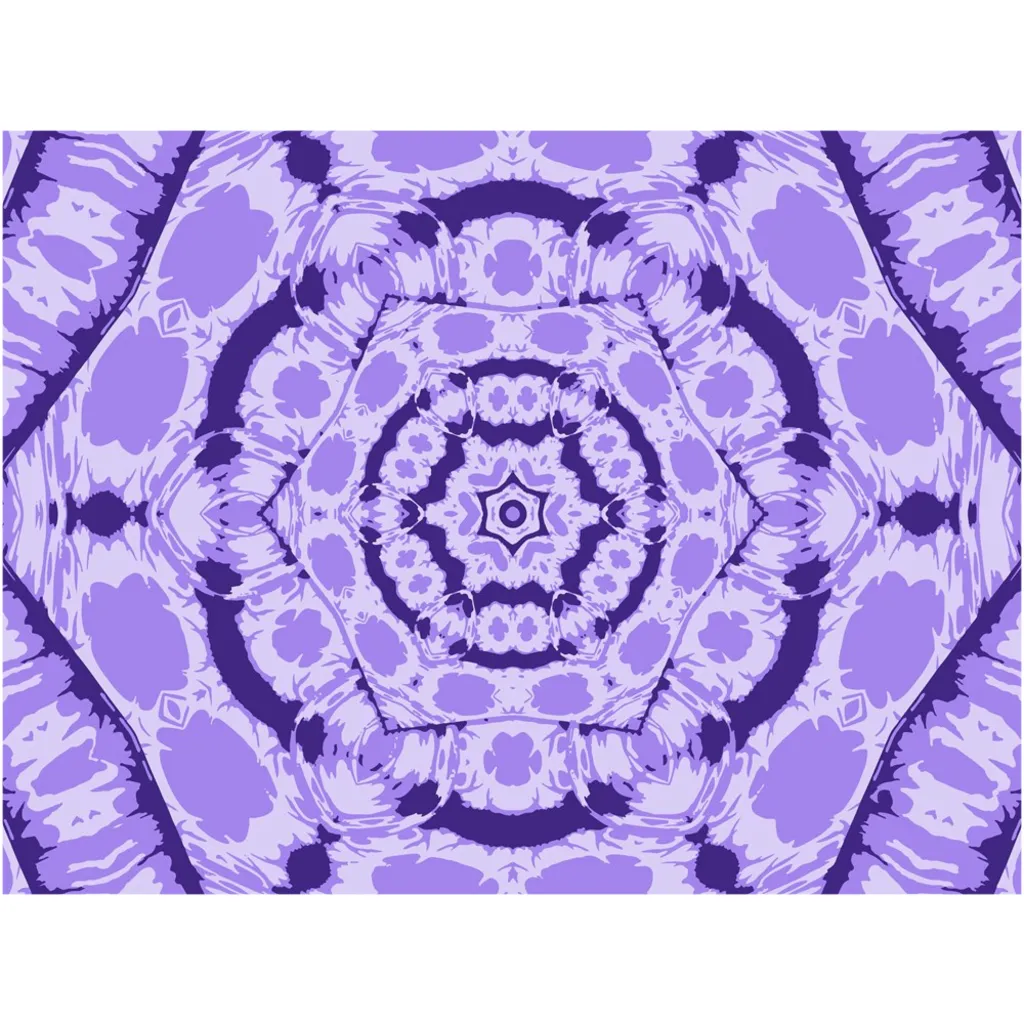 Purple Pattern Canvas Posters