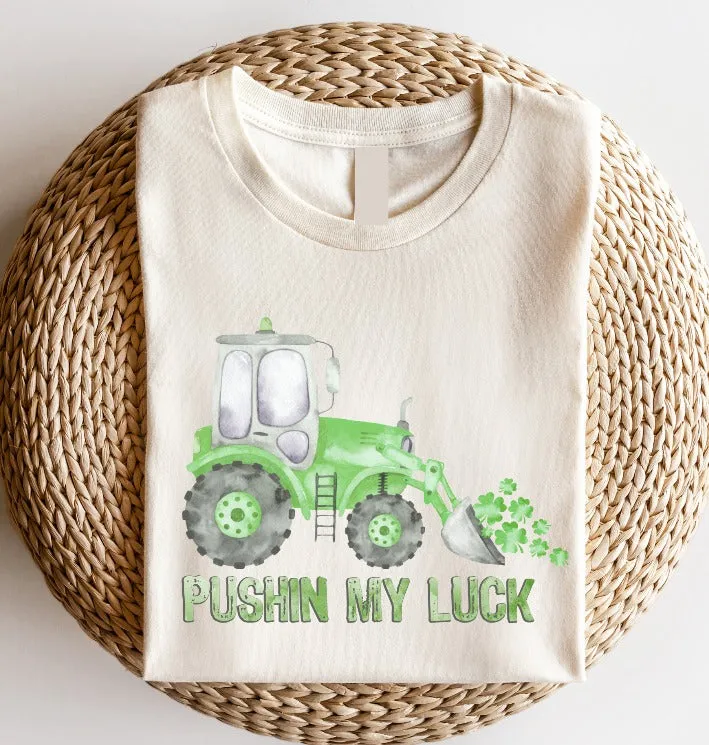 Pushing My Luck St. Patrick’s Day Onesie