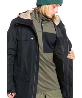Quiksilver Mens Raft Insulated Snow Jacket