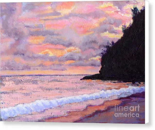 "Hanakapiai" Kaua'i - Canvas Print