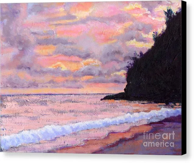 "Hanakapiai" Kaua'i - Canvas Print