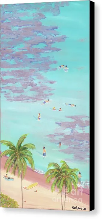 "Hanauma Bay - Slice of Paradise" - Canvas Print