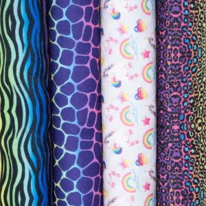 Rainbow Animal Glitter Felt Collection/ Sheets