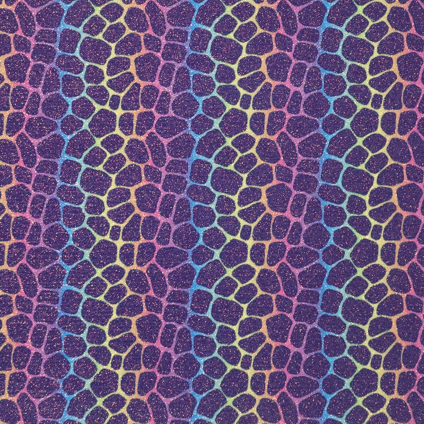 Rainbow Animal Glitter Felt Collection/ Sheets
