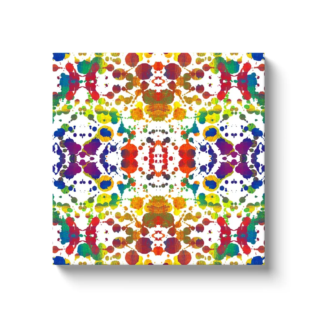 Rainbow Splash Canvas Reproduction