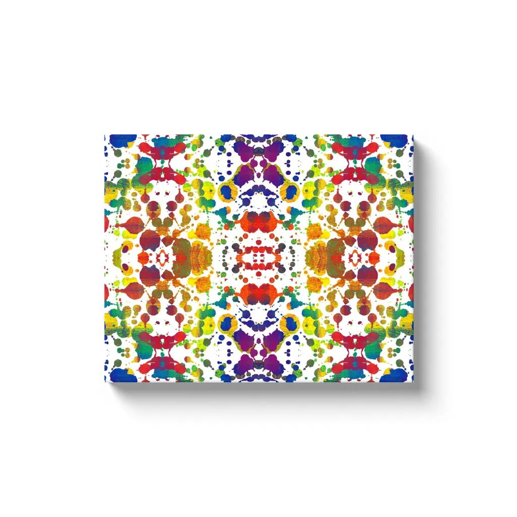 Rainbow Splash Canvas Reproduction