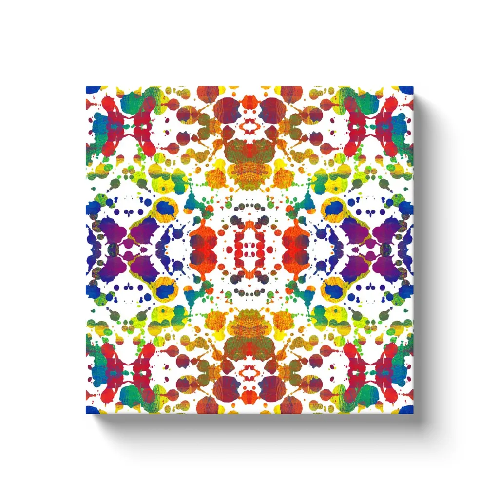 Rainbow Splash Canvas Reproduction