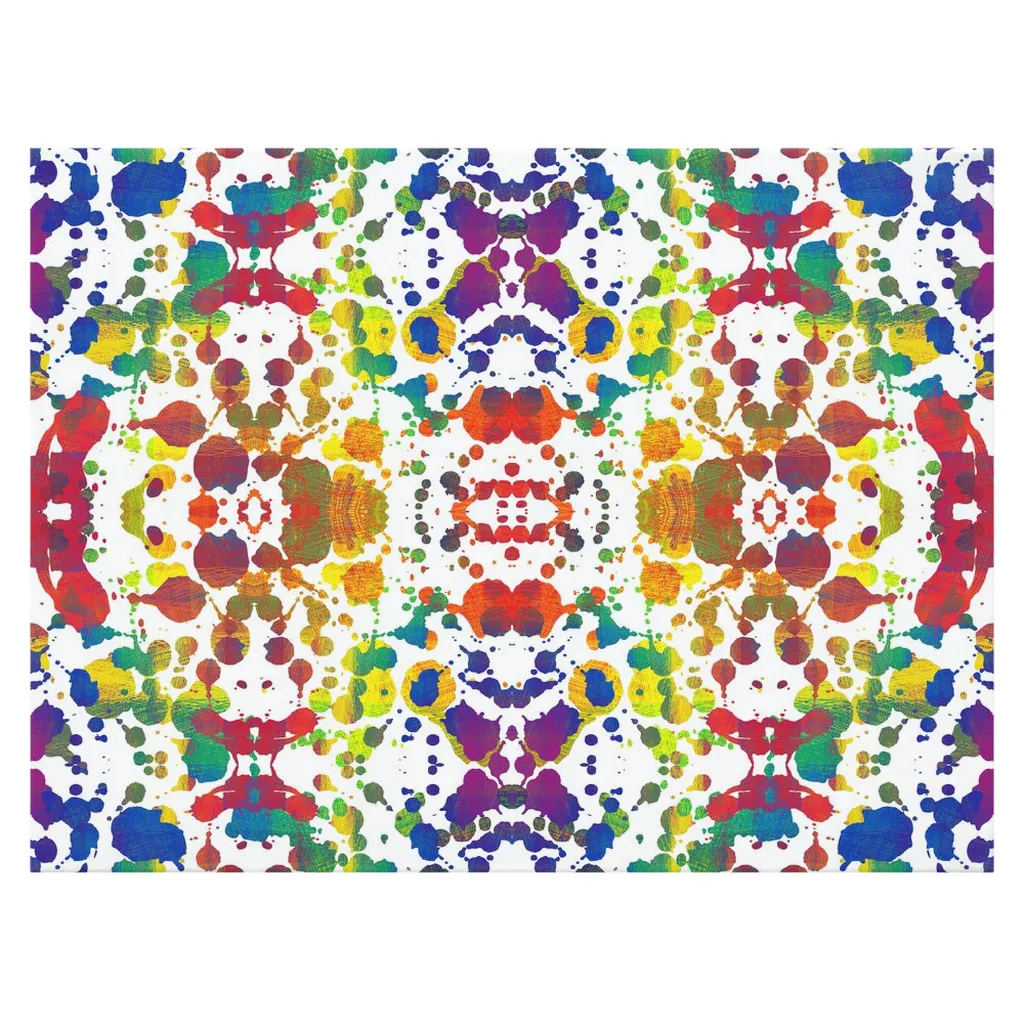 Rainbow Splash Canvas Reproduction