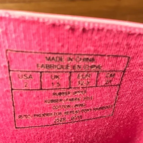 Ralph Lauren Polo Rain Boots