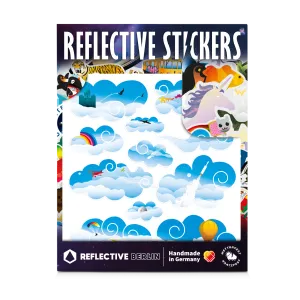Reflexsticker KID Set: Wolken