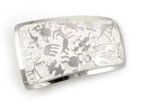 Rock Art Wedge Buckle