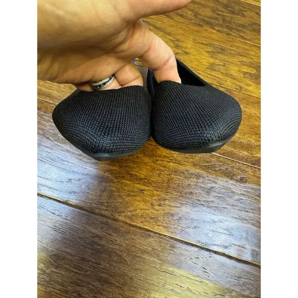 ROTHY'S The Point Black Solid, Sz 7