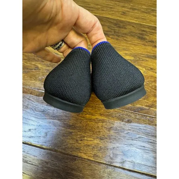 ROTHY'S The Point Black Solid, Sz 7