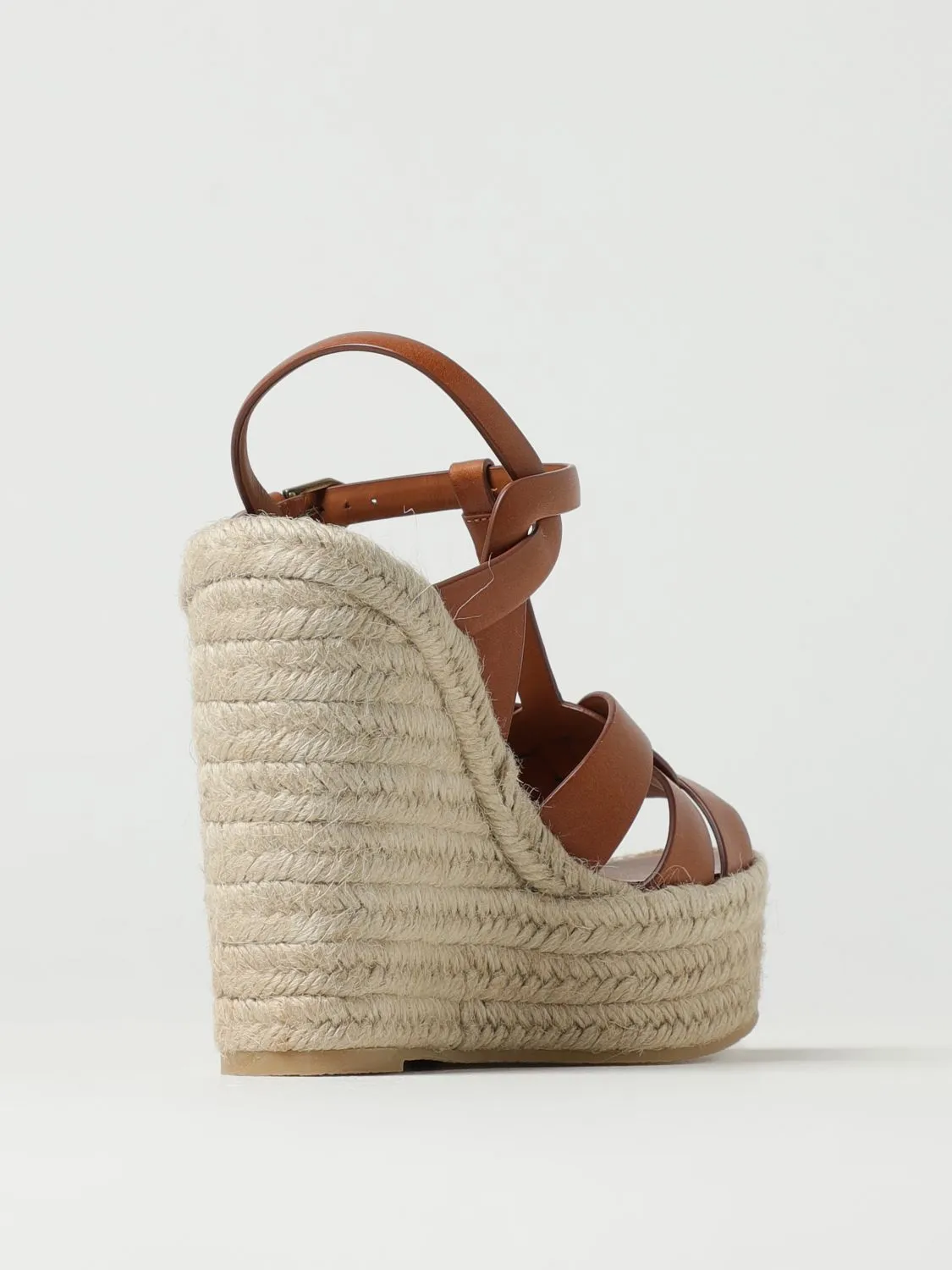 Saint Laurent Wedge Shoes Woman Leather