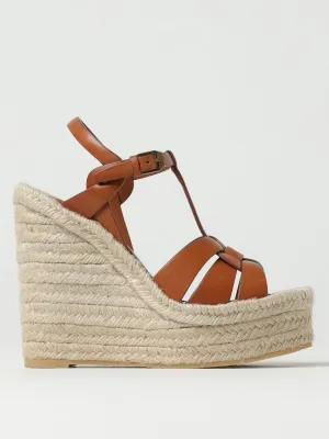 Saint Laurent Wedge Shoes Woman Leather