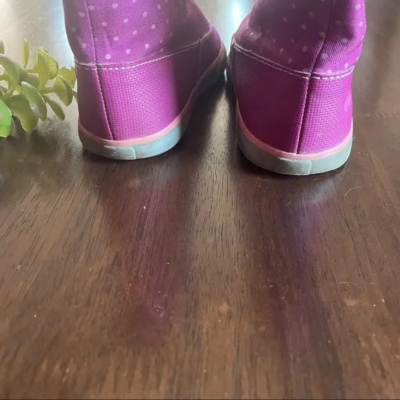 See Kai Run Basics Ripley Pink Rain Boots Size 9