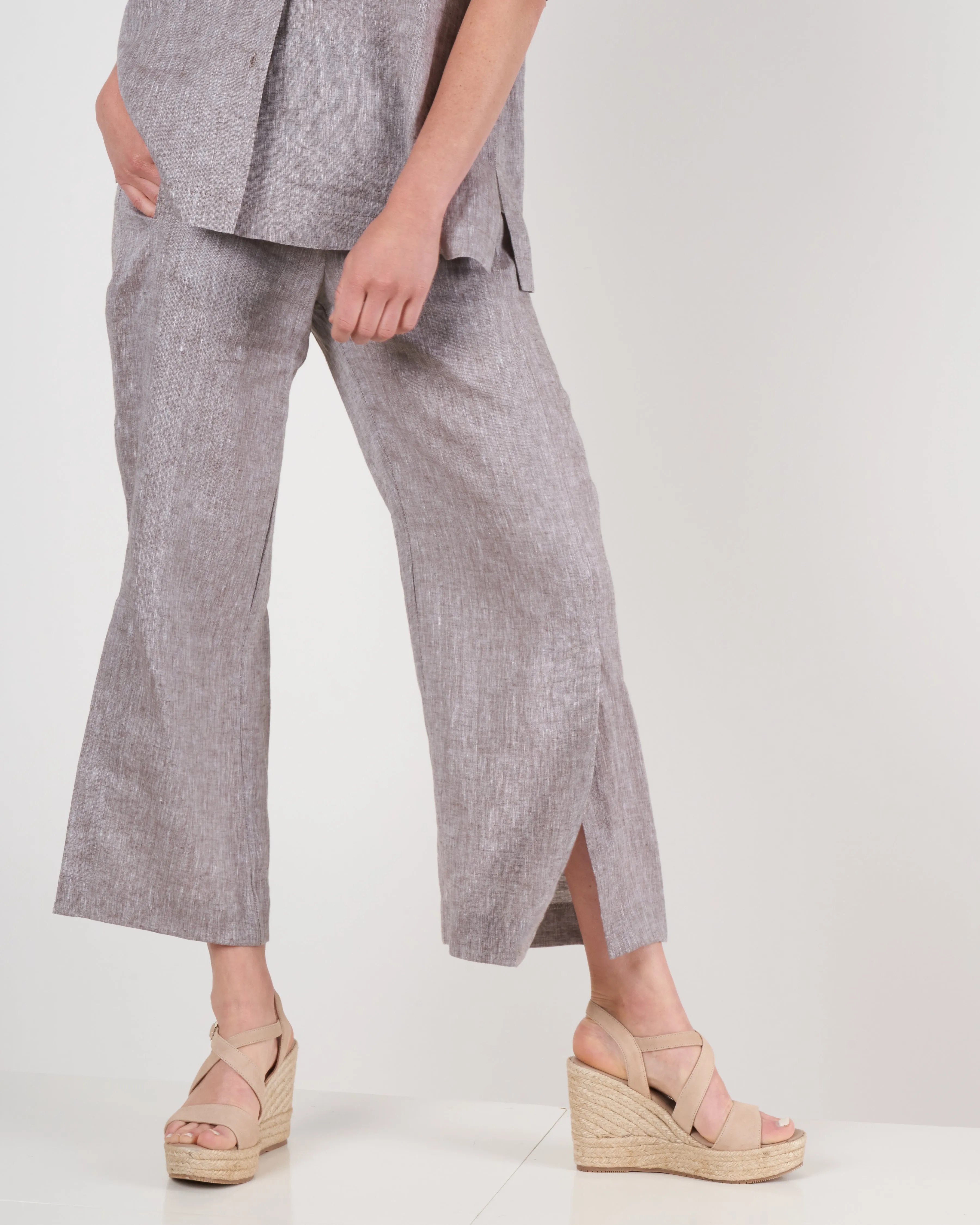 side kick pant - brown